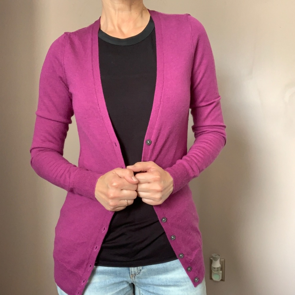 Cashmere (100%) cardigan by Martin+Osa size xs.